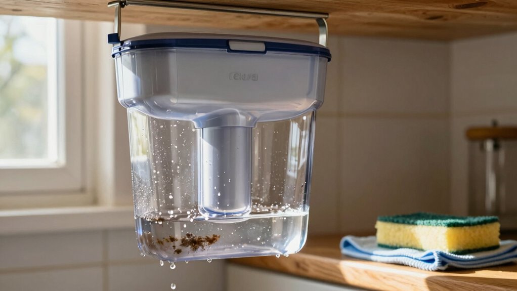 regular filter upkeep prevents bad taste