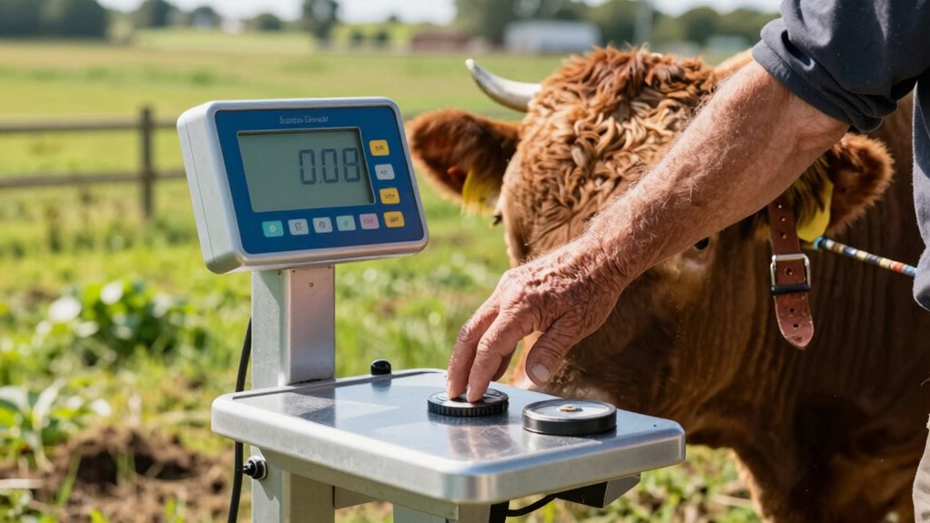 regular livestock scale calibration