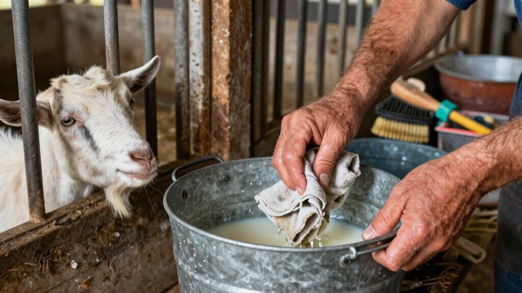 regular water testing and sanitation