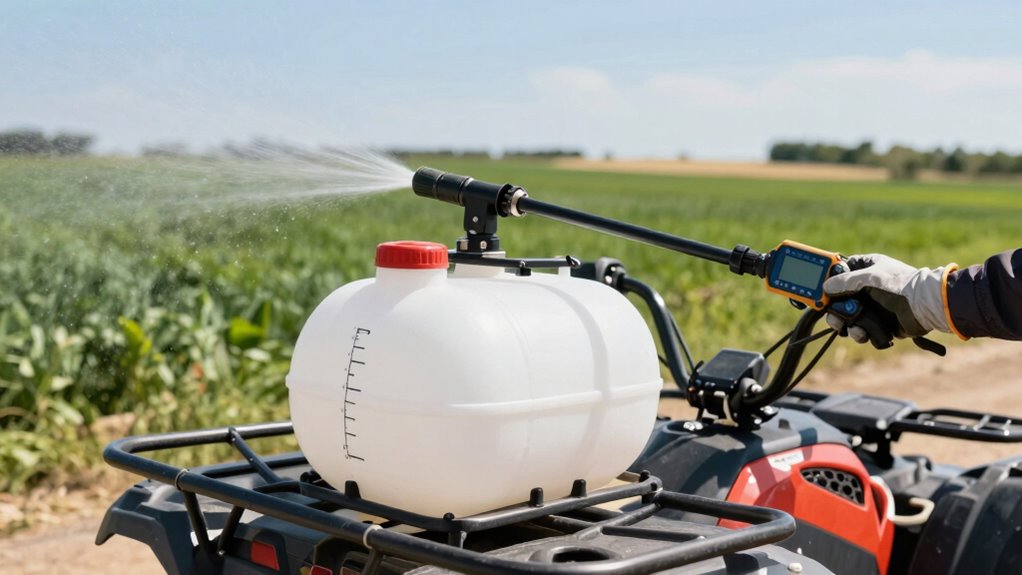 repeat sprayer calibration regularly