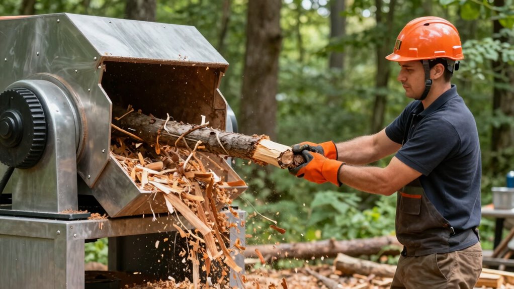 safe feeding to prevent kickback