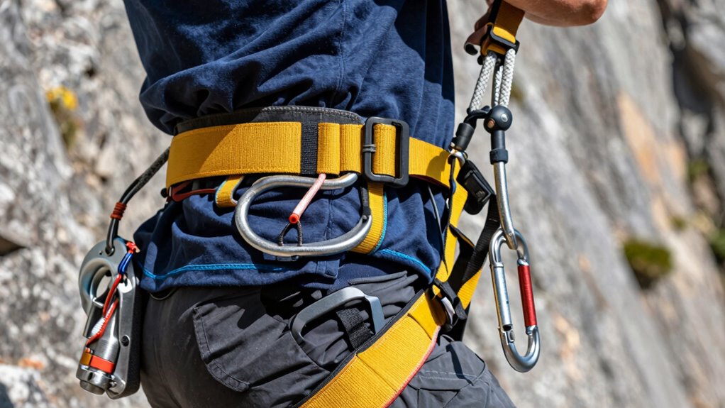 secure harness to prevent slips