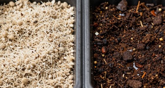 seed mix versus potting