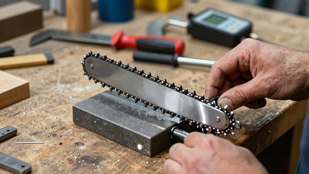 set up sharpening correctly