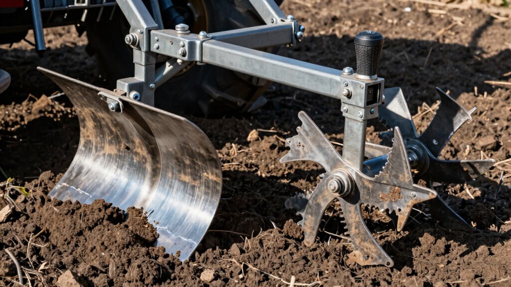 small tractor attachments replace large equipment