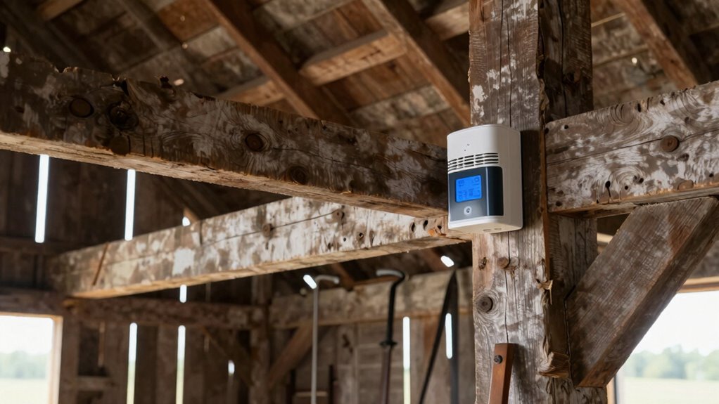 smart barn smoke detector features