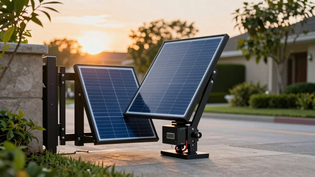 solar gate opener factors