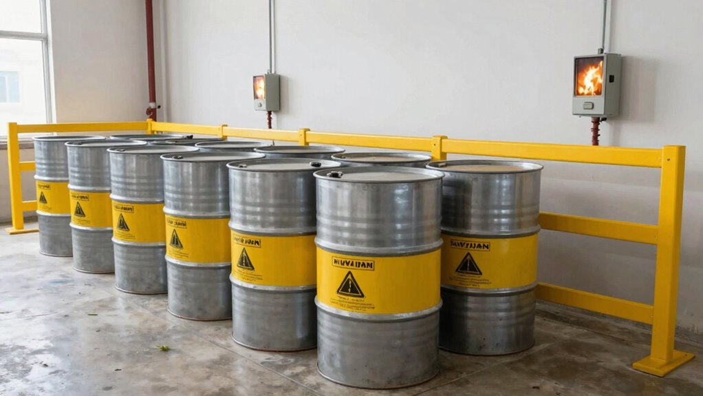 store fuel safely away