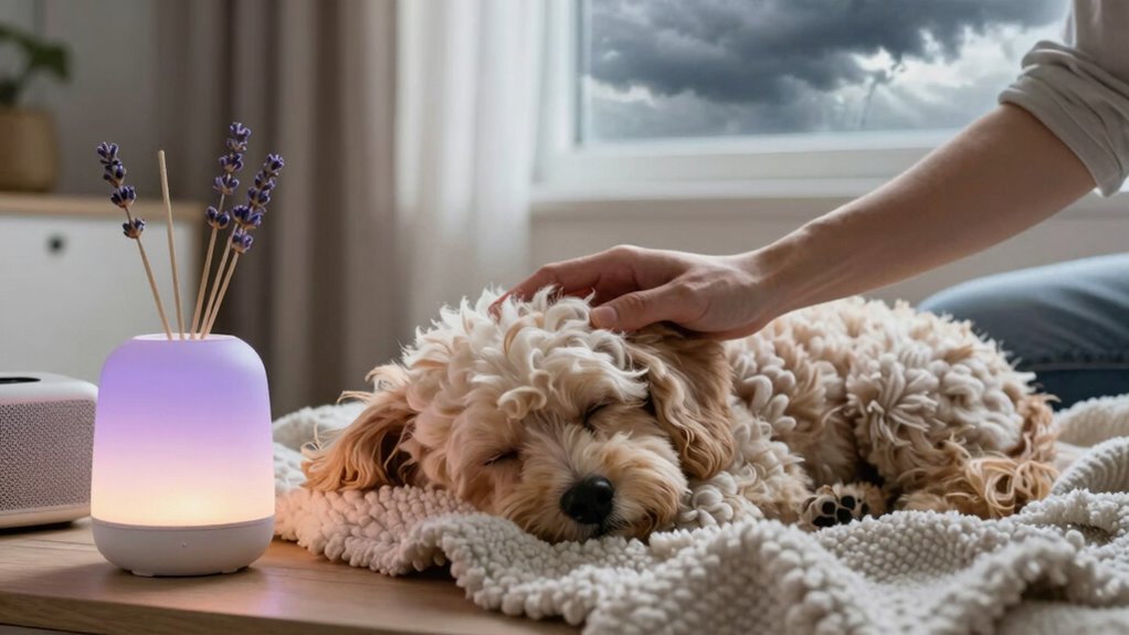 stormy weather distraction techniques