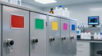 top chemical storage cabinets