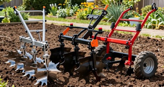 top clay soil rototillers