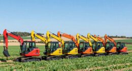 top compact farm excavators