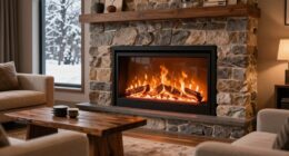 top electric fireplace inserts