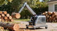 top electric log splitters