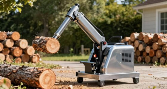 top electric log splitters