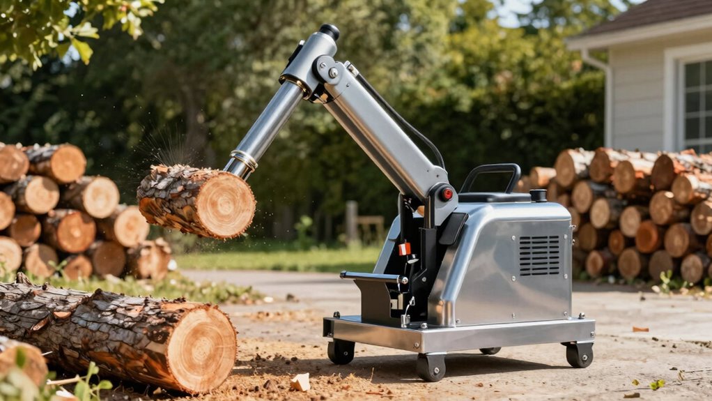 top electric log splitters