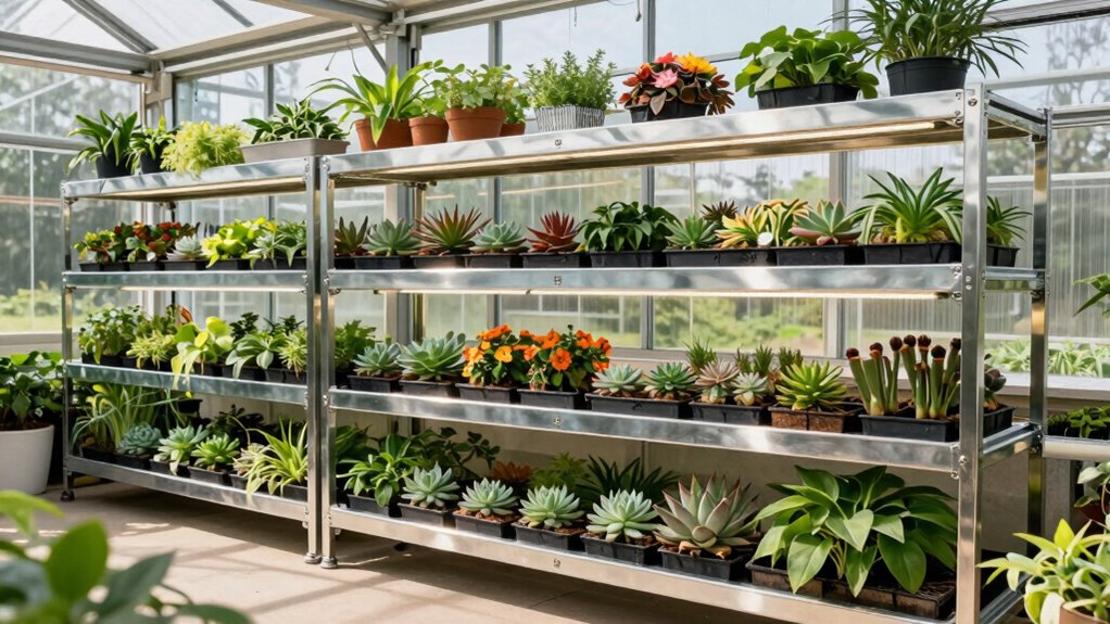 top greenhouse shelving options