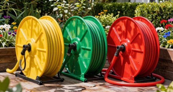 top heavy duty hose reels