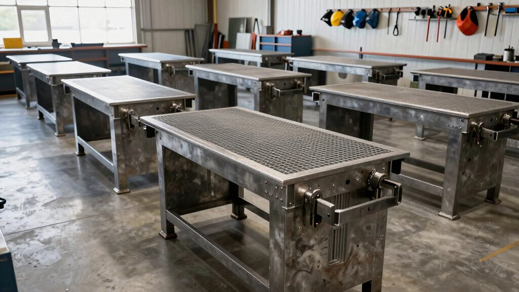 top heavy duty welding tables