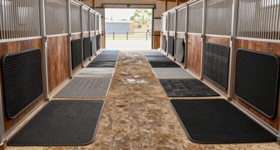 top horse stall mat sets