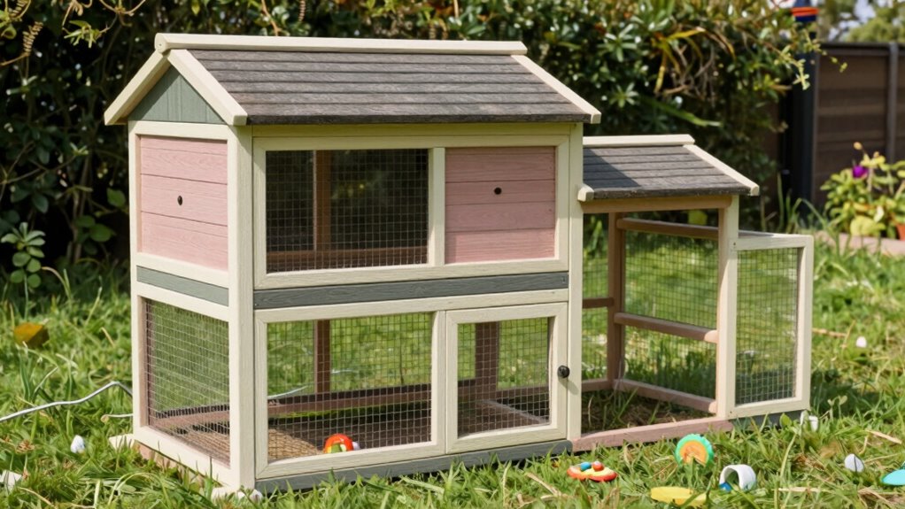 top large bunny hutches