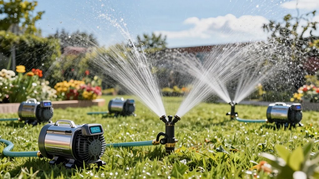 top lawn sprinkler pump reviews