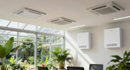 top mini split greenhouse