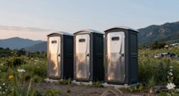 top off grid incinerating toilets