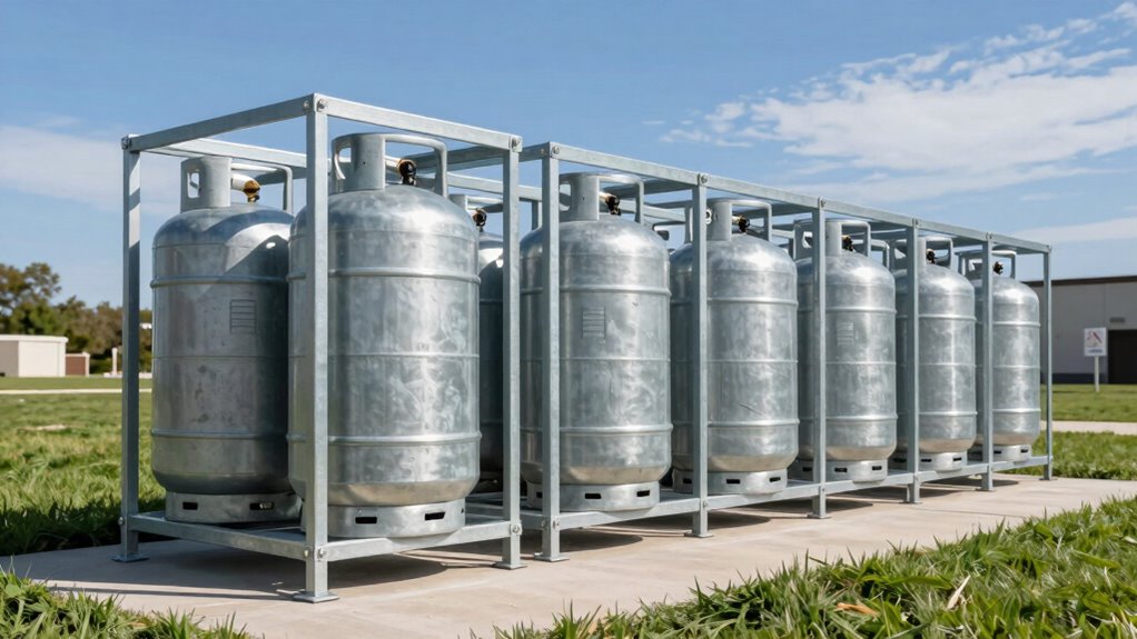top propane tank storage solutions