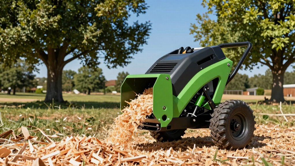 top towable wood chippers