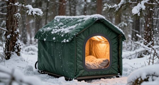 top winter heated dog houses
