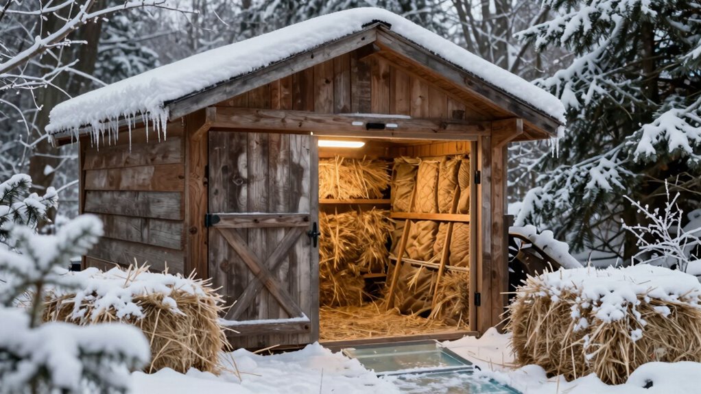 winter barn cat shelter essentials