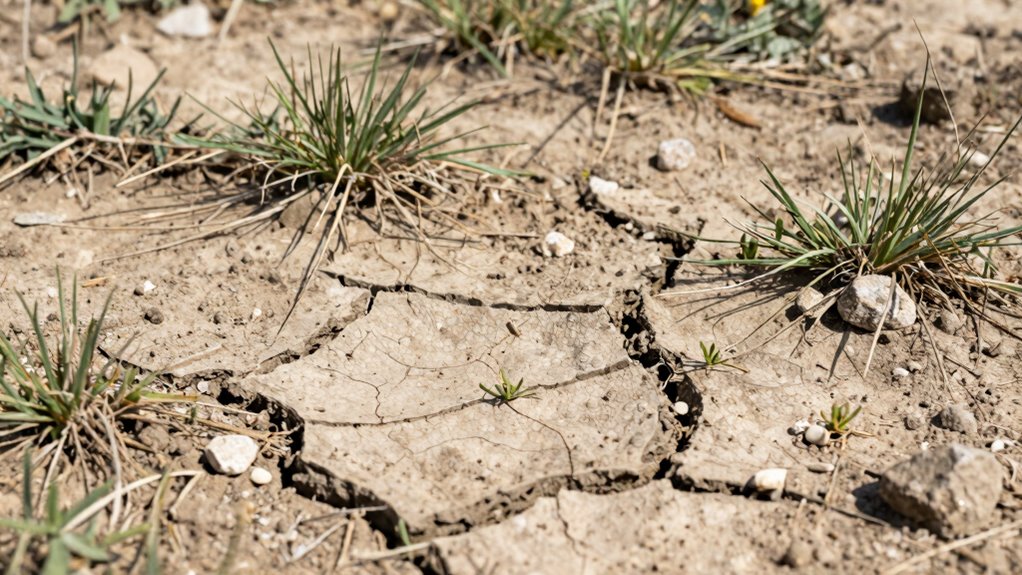 bare soil promotes weed growth