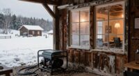 barn heating and power backup