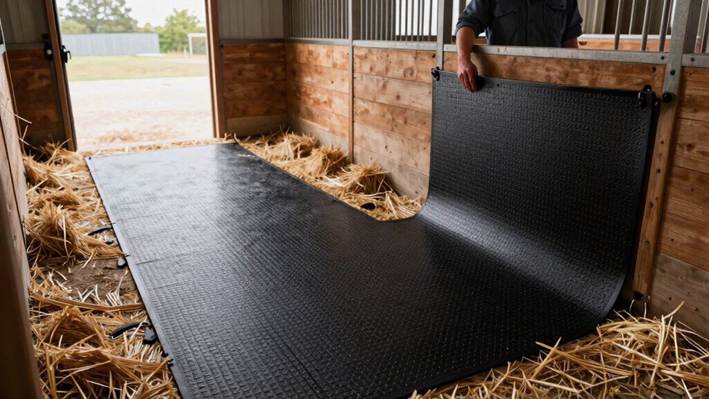 barn mats improve hygiene