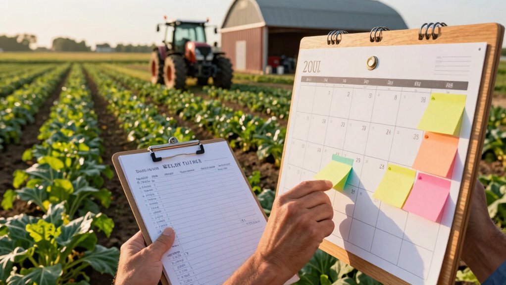 breaking farm goals weekly