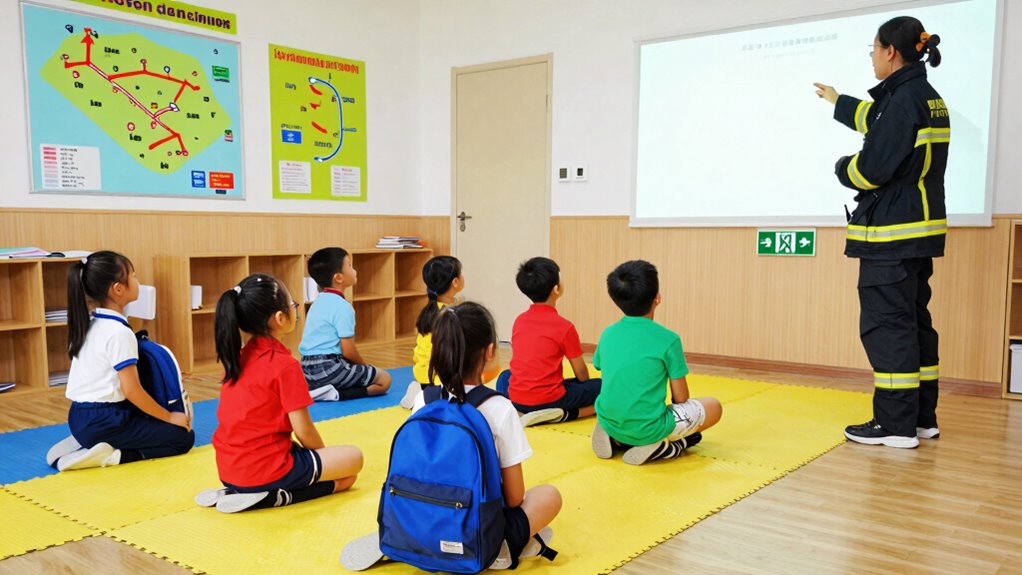 children prepared for emergencies