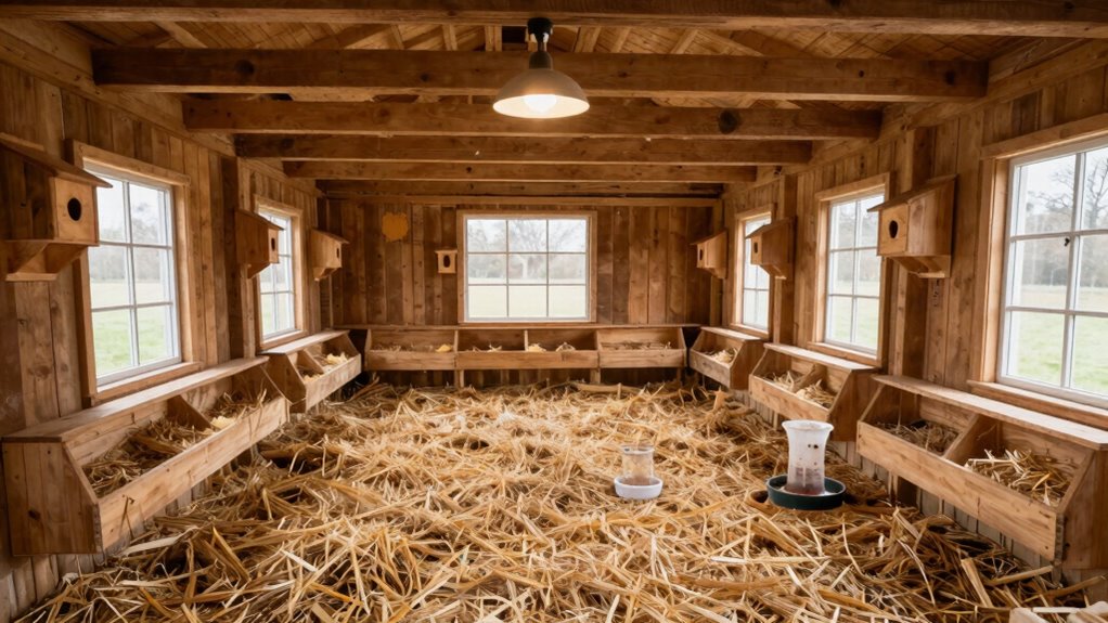 clean dry well ventilated bedding