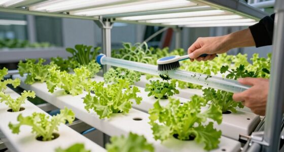 cleanliness improves hydroponics