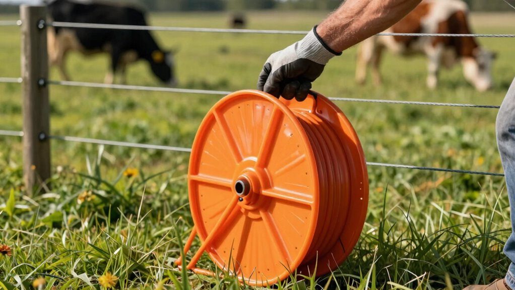 consistent fence maintenance ensures livestock safety