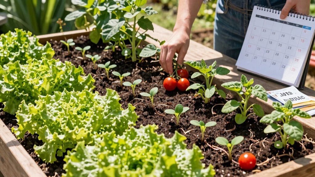 continuous strategic crop rotation