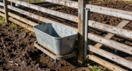 control mud near livestock