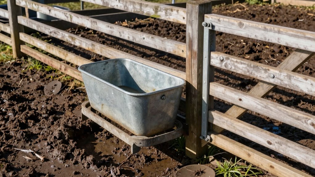 control mud near livestock