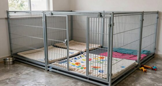 convert kennel into emergency area