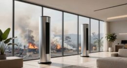create a wildfire safe room