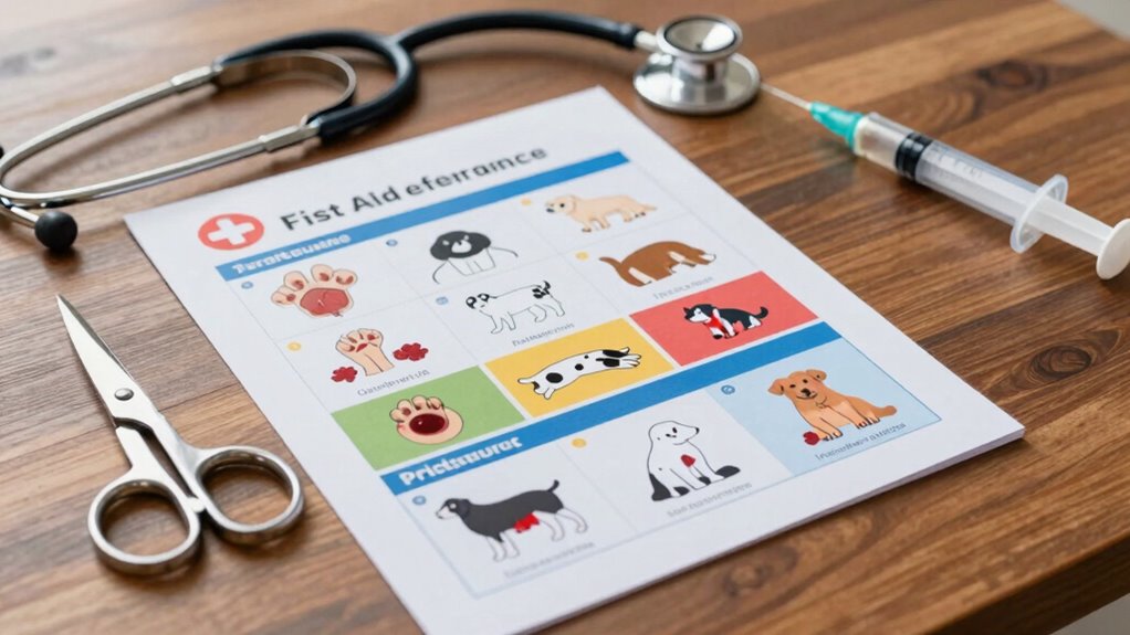 create quick pet emergency guide