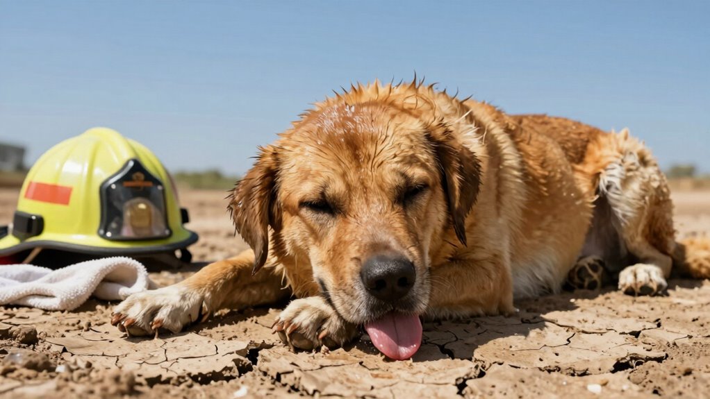 dog heat wave recovery