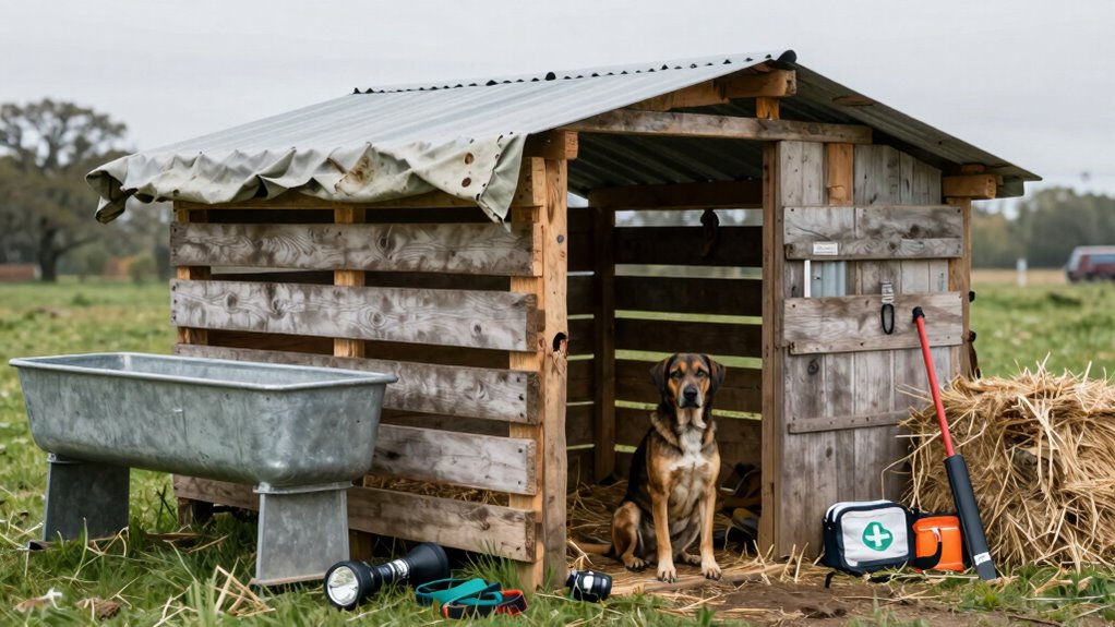 durable shelter and hydration