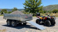 easy atv trailer loading