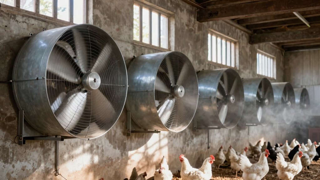 effective ventilation enhances poultry health